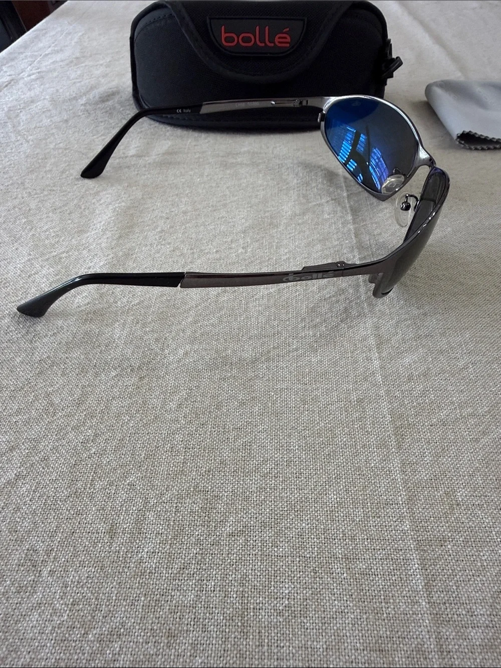 Bollé Polarized Limit 10385 Sunglasses Rimless Sport Style Unisex